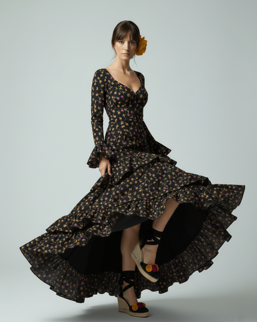 Alpargatas para vestido de flamenca