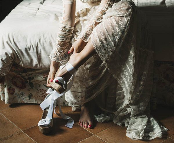alpargatas para novias