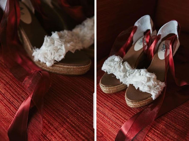 alpargatas de novia Roses Lisa Lopez