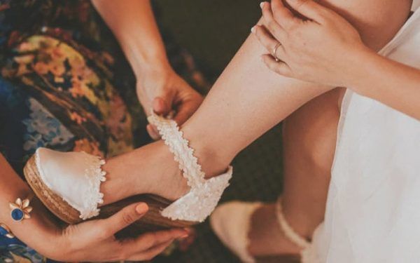 personalizar alpargatas de novia