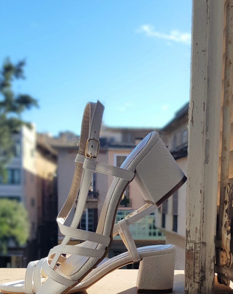 Sandalias de novia