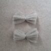 Lazos de tul para zapatos de novia