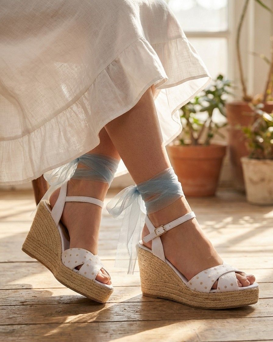 ALPARGATAS DE BODA LISA LOPEZ