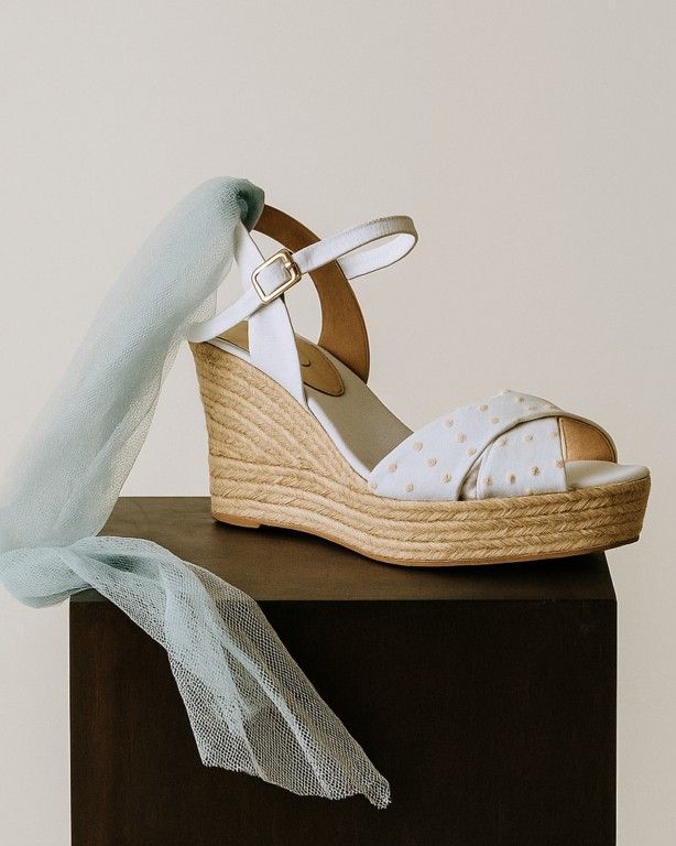ALPARGATAS DE BODA LISA LOPEZ