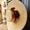 CANOTIER TOCADO SOMBRERO DE BODA