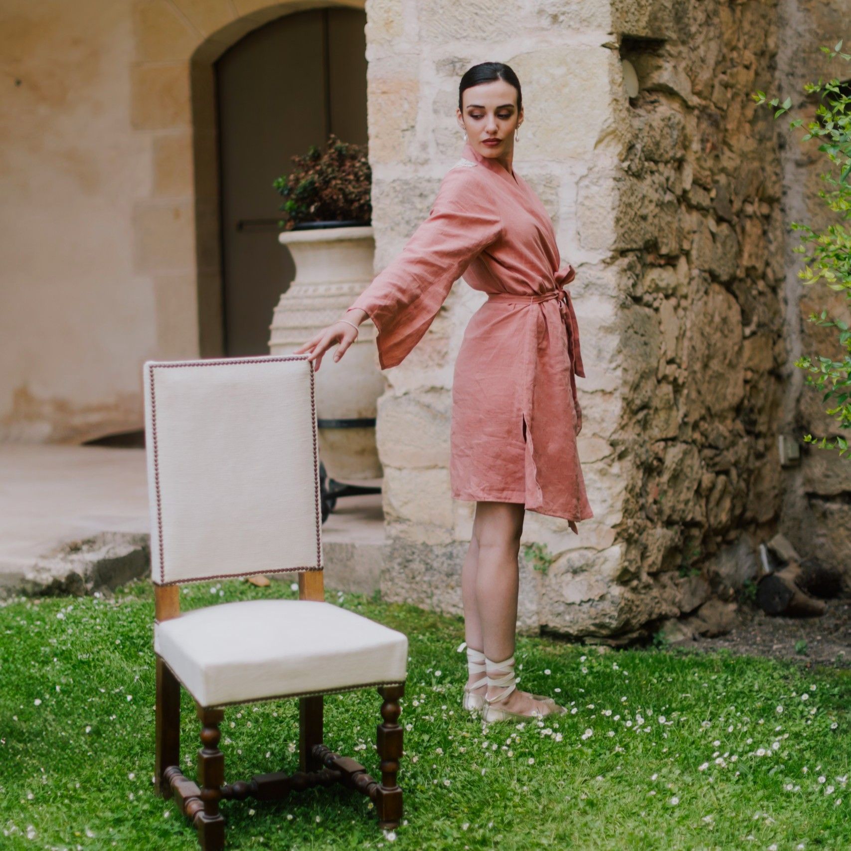kimono de novia lisa lopez ESSENCE