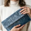 CLUTCH PARA BODA AZUL