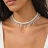 choker invitada de boda